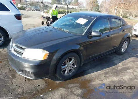 2012 Dodge Avenger Sxt from USA, damaged, VIN 1C3CDZCB9CN196759